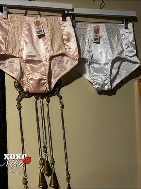 Hibaly 2pc Bundle High-Waist Lace Girdle  - Size Medium